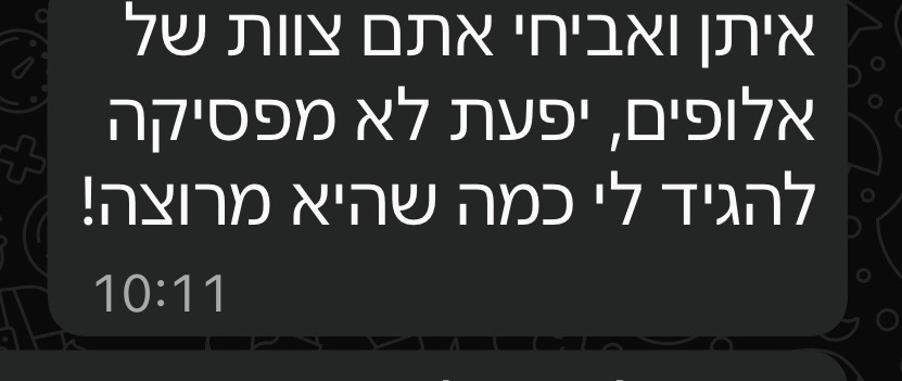 המלצת לקוח על שירותי הבינה המלאכותית של TodoAI 8